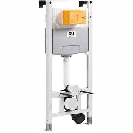 Инсталляция для унитаза Oli (Оли) 120 Eco Sanitarblock pneumatic 879235 без панели слива