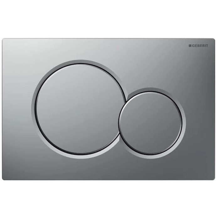 Клавиша смыва Geberit (Гэберит) Sigma 01, двойной смыв, 115.770.JQ.5 Хром