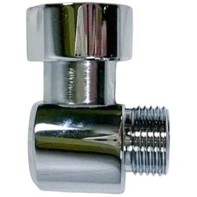 Соединение угловое декоративное Vieir (Виеир) с накидной гайкой 3/4″ х 1/2″ш.