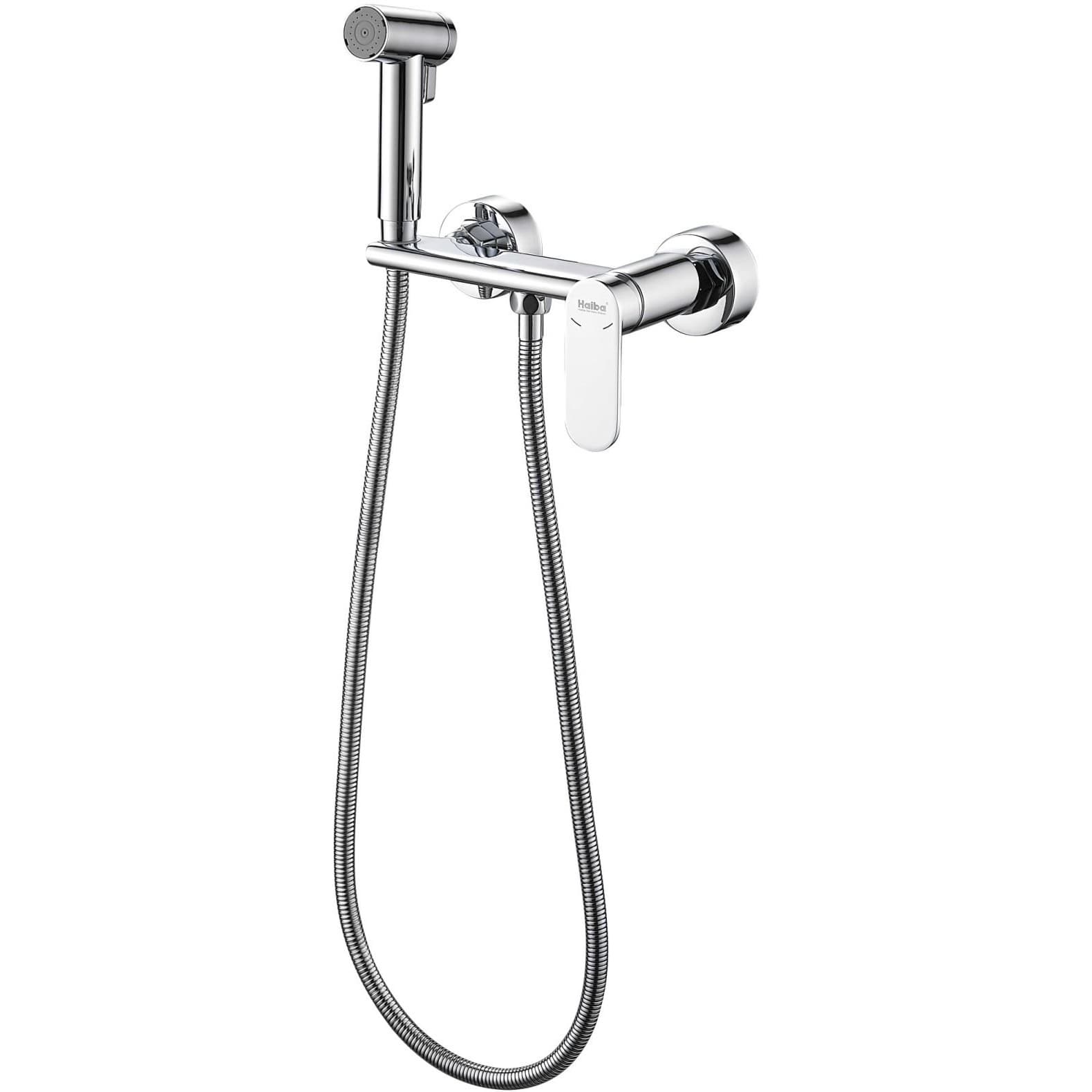 Гигиенический душ со смесителем Haiba (Хаиба) HB5516, хром