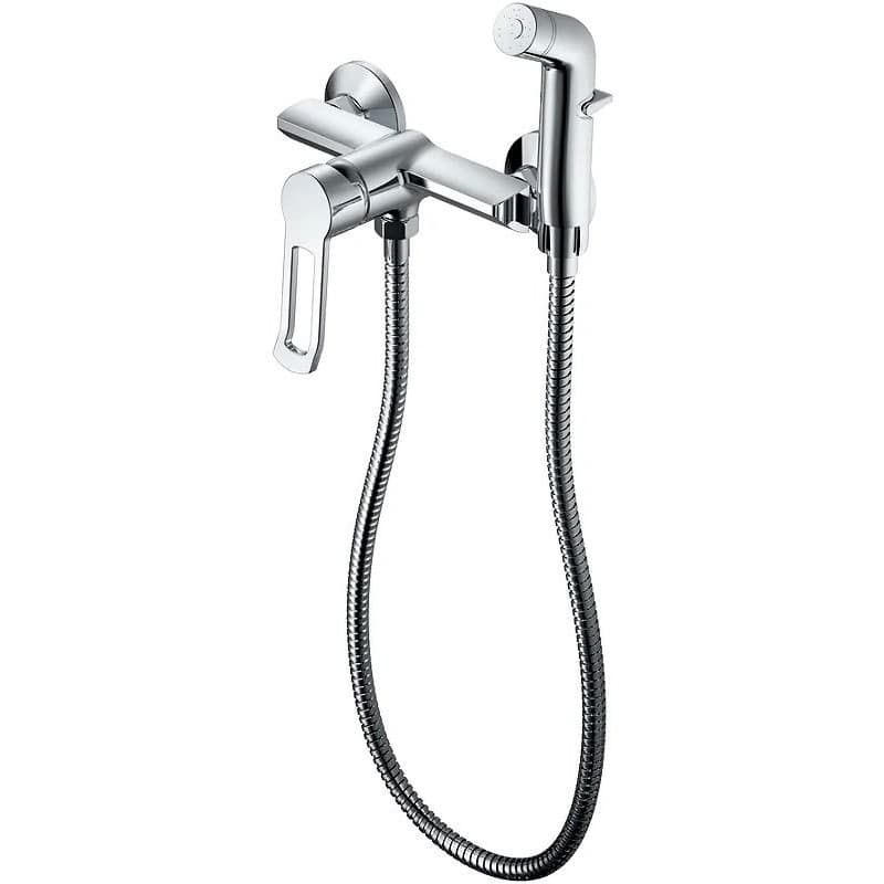 Гигиенический душ со смесителем Haiba (Хаиба) HB55556, хром