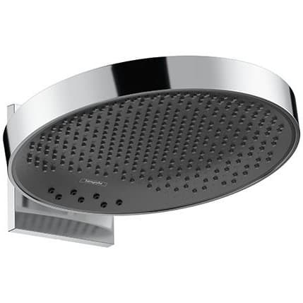 Верхний душ Hansgrohe (Хансгрое) Rainfinity, d=360 мм, 3 jеt, с настенным держателем, цвет: хром 26234000
