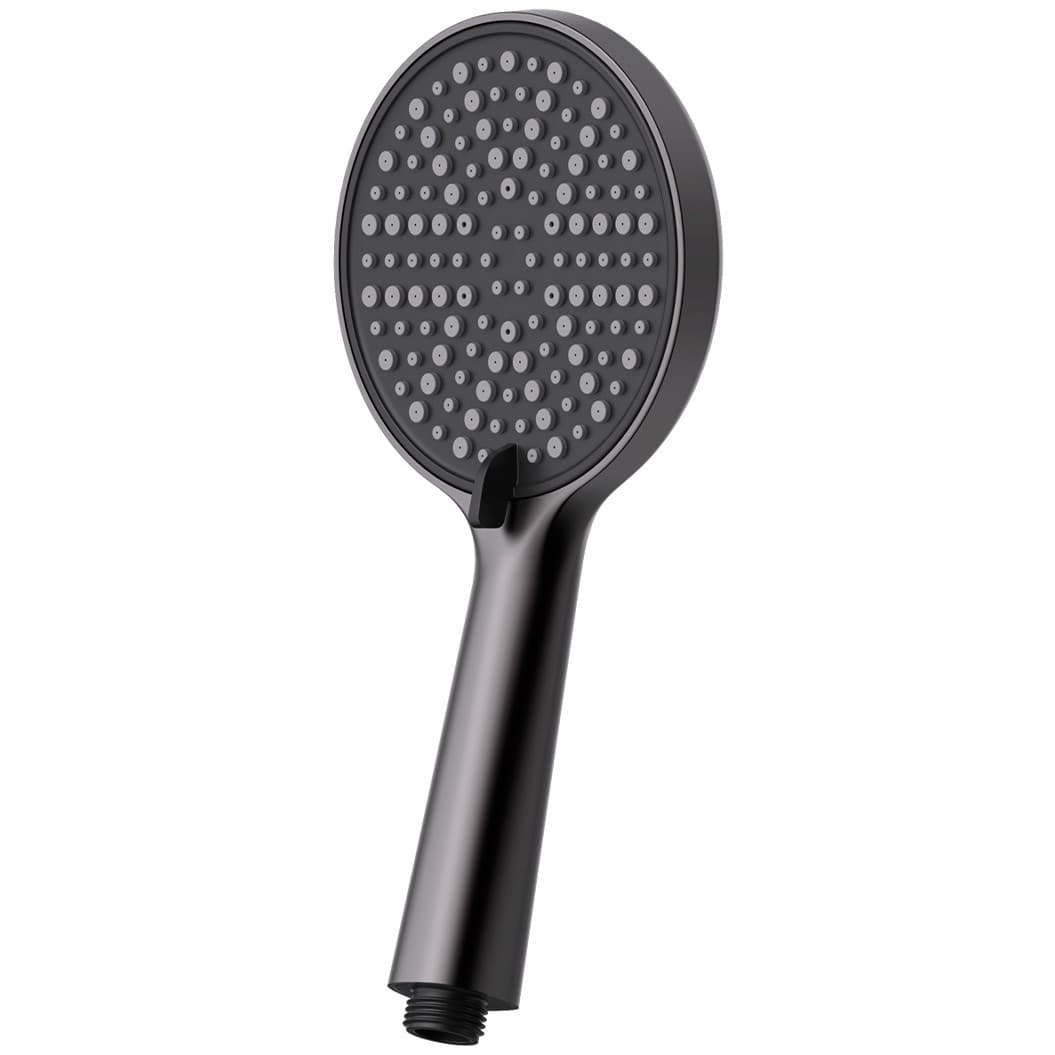 Лейка Рагло R450 графитовая R450.50.09, Raglo 3-х режимная круглая пластик/силикон