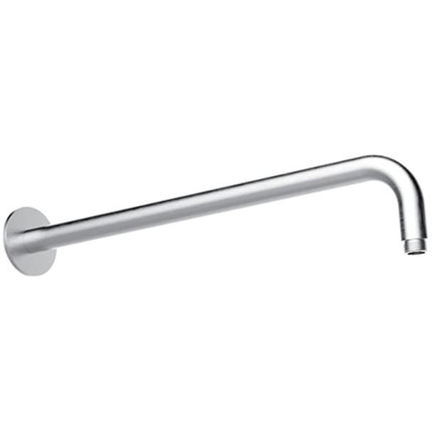 Кронштейн для верхнего душа Almar (Алмар) 316 Stainless Steel, настенный, 45 см с круглым отражателем, цвет: нержавеющая сталь брашированная АISI 316 E021103.316