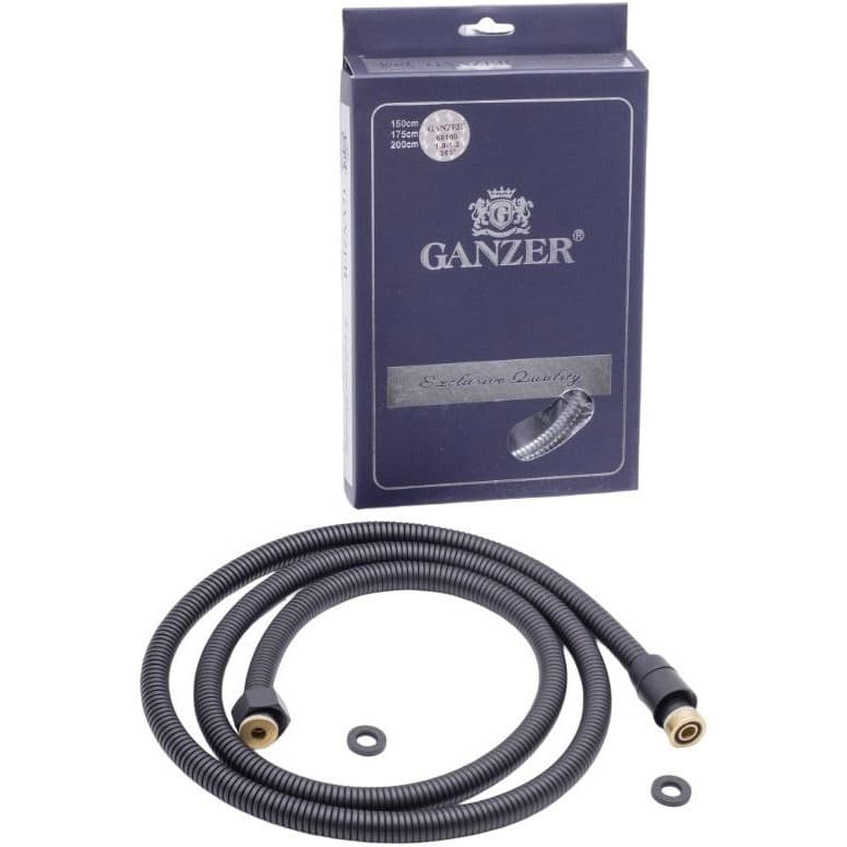 Шланг для душа Ganzer (Ганзер) GZ60150-C 150 см Черный