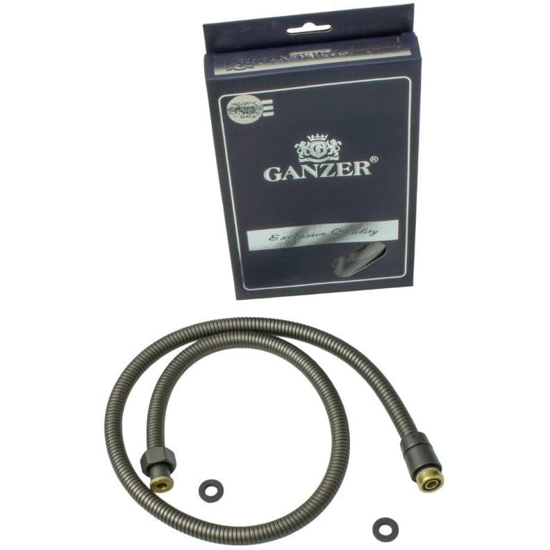 Шланг для биде Ganzer (Ганзер) GZ60100-Q 100 см Графит