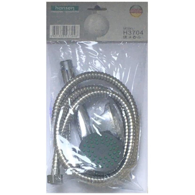 Набор лейка+шланг+держатель лейки Hansen (Хансен) (1-функця,) H3704 хром
