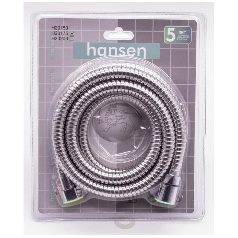 Шланг для душа Hansen (Хансен) 150см. H20150 хром