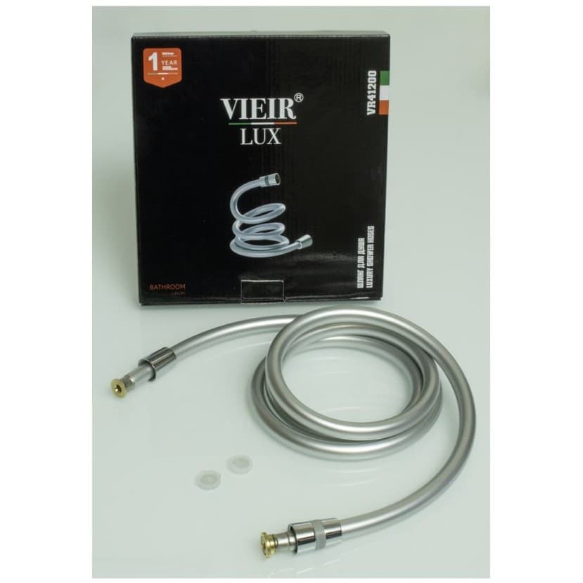 Шланг для душа Vieir (Виеир) 175 см, силикон VR41175 серый
