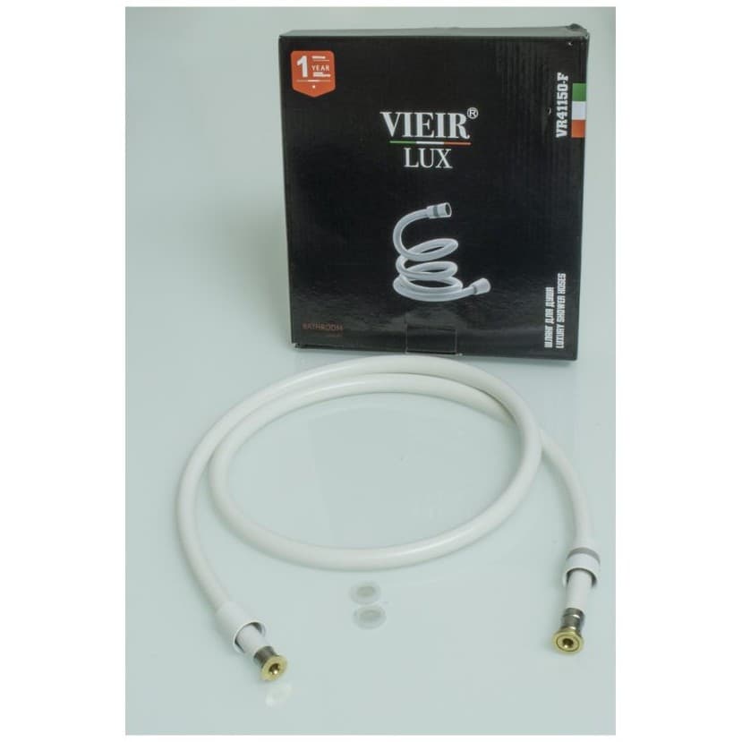 Шланг для душа Vieir (Виеир) 175 см, силикон VR41175-F белый