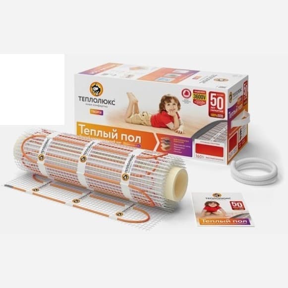 Нагревательный мат Теплолюкс Tropix МНН 4 м² 100035713100, Teploluxe