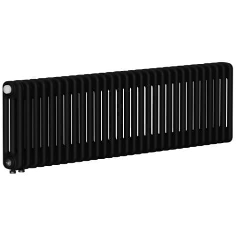 Радиатор стальной секционный Рифар TUBOG VENTIL графитовый 1380х107х365 мм TUB 3037-30-DV1-AN, Rifar