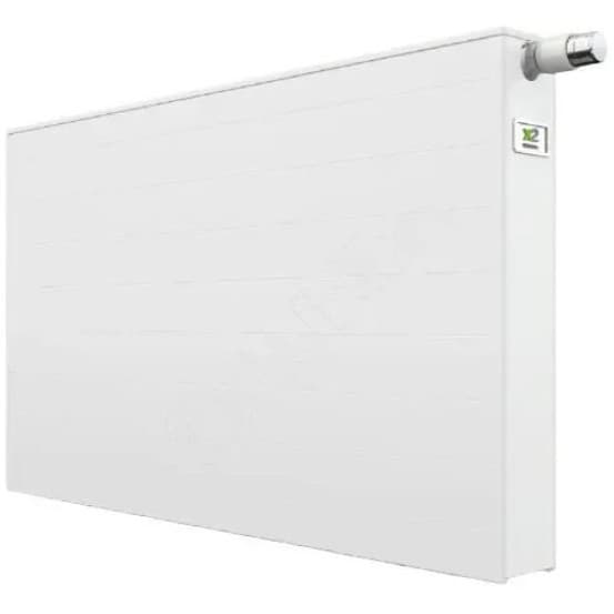 Радиатор стальной панельный Kermi (Керми) Therm-x2 Line-V гладкий PLV тип 22 305x1005x102 мм нижнее подключение (с вентилем) RAL 9016 Белый