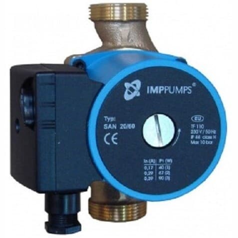 Насос циркуляционный Имп Пампс SAN красный 979521769, IMP Pumps
