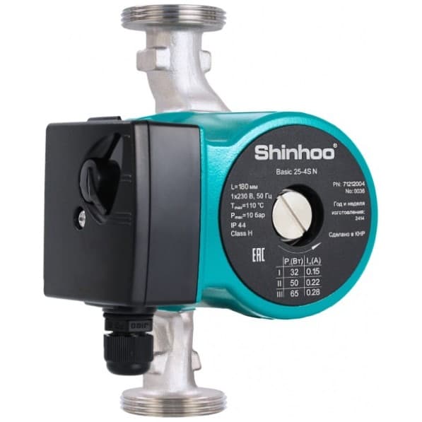 Насос циркуляционный Shinhoo Basic N красный 71212001