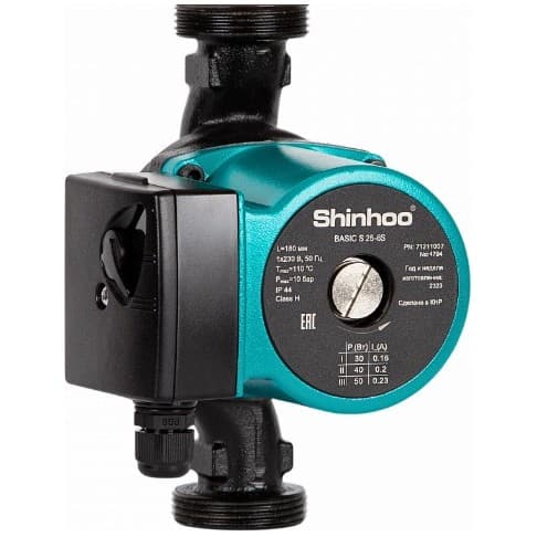 Насос циркуляционный Shinhoo Basic S красный 71211001