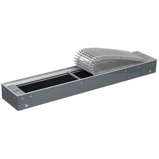 Конвектор Elsen (Элсен), EKN, 240х90х1500, роликовая решетка, алюминий, натуральный, рамка-алюминий, 515 Вт