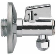 Кран угловой Ganzer (Ганзер) Хром 1/2″ х 10 мм (GZ060)