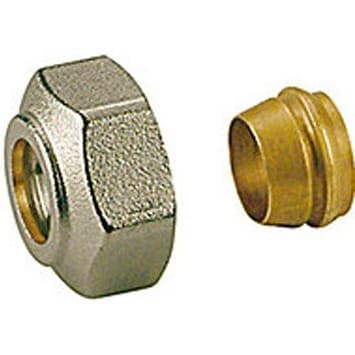 Переходник Giacomini (Джакомини) R178E, НГ ЕК, 3/4″, 16, латунь, для медной трубы R178EX115
