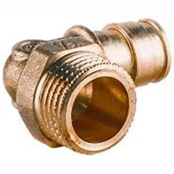 Угольник Giacomini (Джакомини) 90 с наружной резьбой для системы GX 25x3/4″M GX127Y045