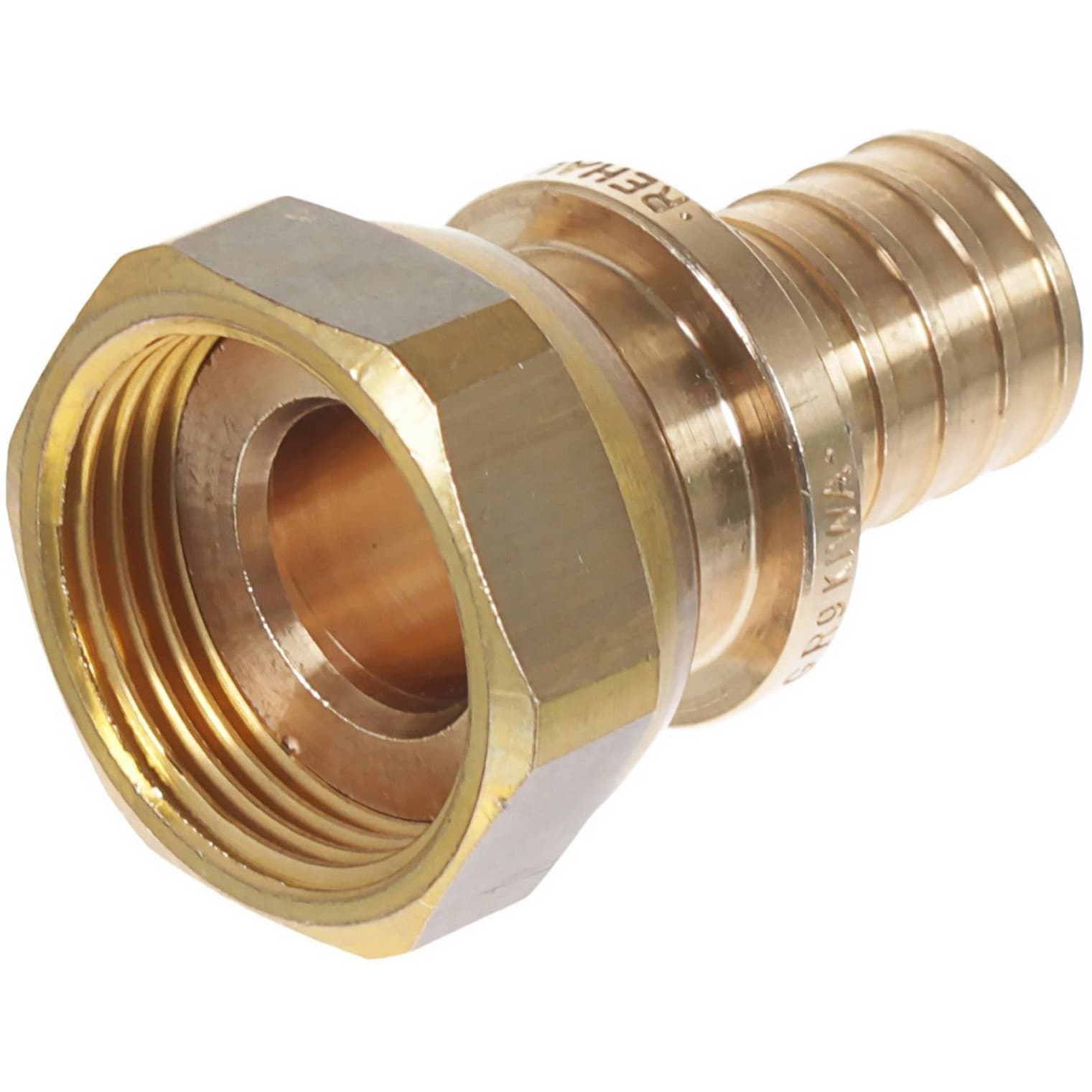 Переходник Rehau (Рехау) с накидной гайкой 40-G 1 1/2″ RX+ (14563443001)