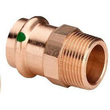 Переход Viega (Виега) HP Sanpress c SC-Contur 28 x 1 1/4″ бронза, модель 2211 297978