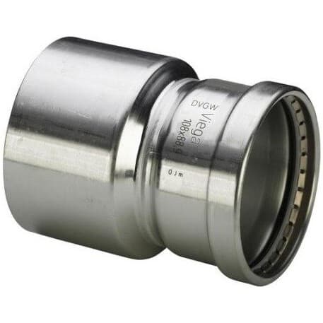 Редукционная вставка Viega (Виега) Sanpress Inox XL, нержавеющая сталь, 76,1 x 64 мм, модель 2315.1XL 578114