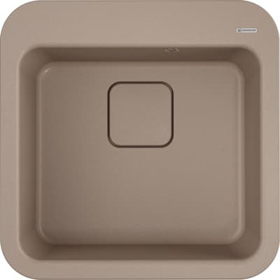 Мойка кухонная квадратная Omoikiri (Омойкири) Tasogare 51-SA Бежевый (4993743)