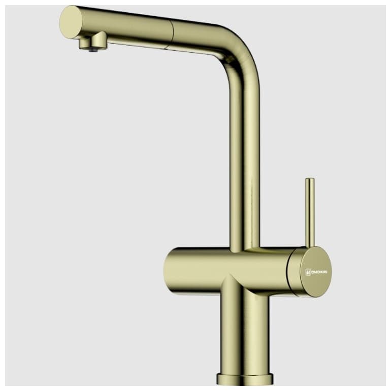 Смеситель для кухни Омоикири Karatsu-S золото 4994612, Omoikiri