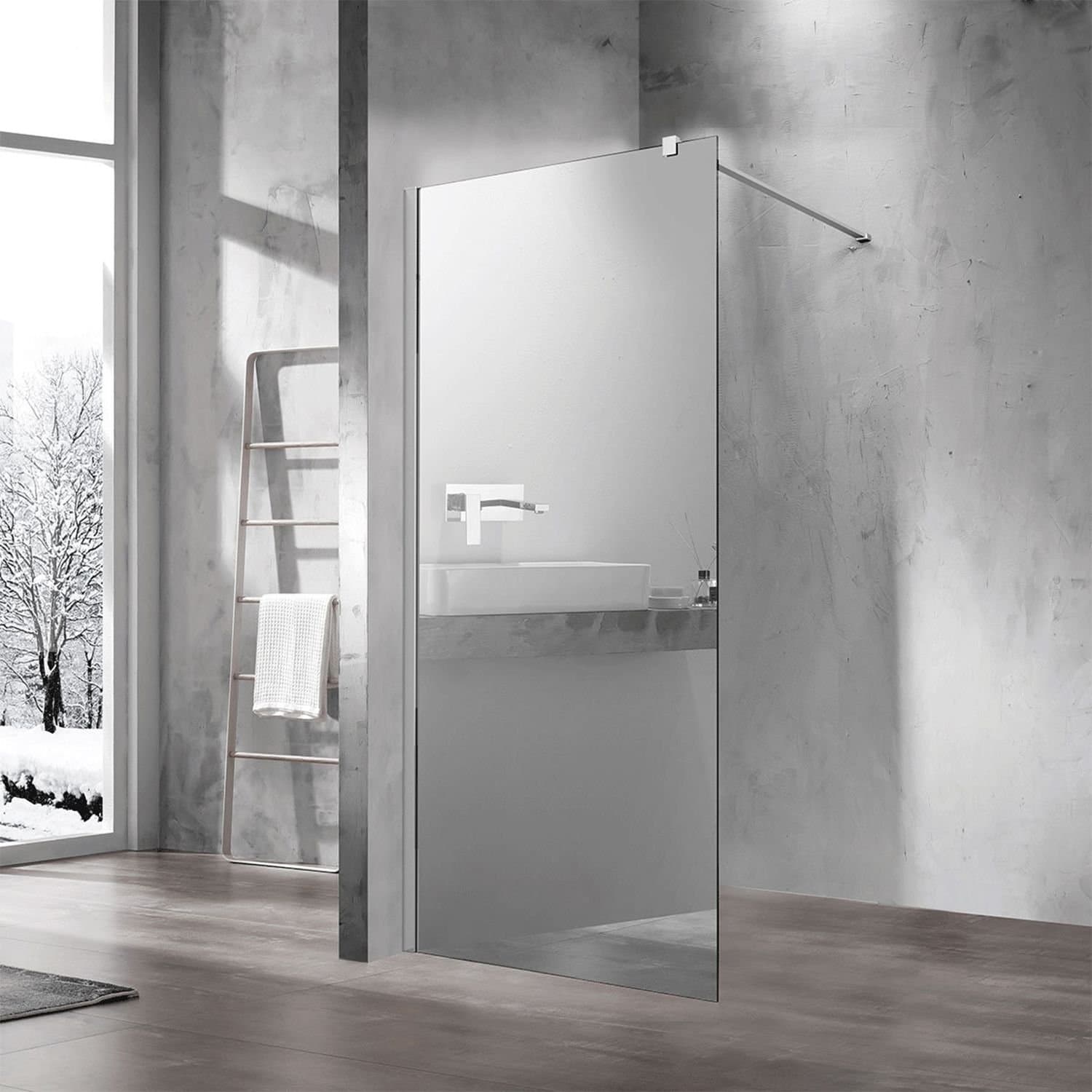 Стекло для душевой перегородки Vincea (Винчея) Walk-In VSG-1W800MR 80х200 стекло зеркальное