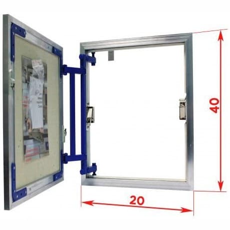 Люк невидимка ревизионный сантехнический Vieir (Виеир) 40х20 см (VR-40/20)