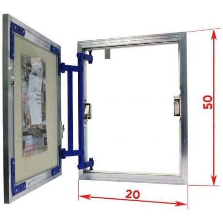 Люк невидимка ревизионный сантехнический Vieir (Виеир) 50х20 см (VR-50/20)