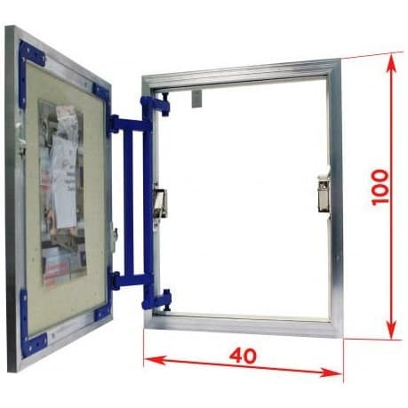 Люк невидимка ревизионный сантехнический Vieir (Виеир) 100х40 см (VR-100/40)
