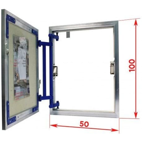 Люк невидимка ревизионный сантехнический Vieir (Виеир) 100х50 см (VR-100/50)