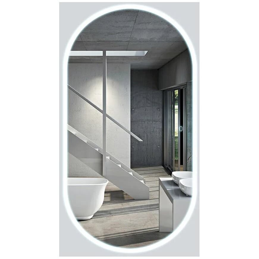 Зеркало Vincea (Винчея) LED VLM-2K120 600х1200 c сенсорным выключателем и диммером VLM-2K120
