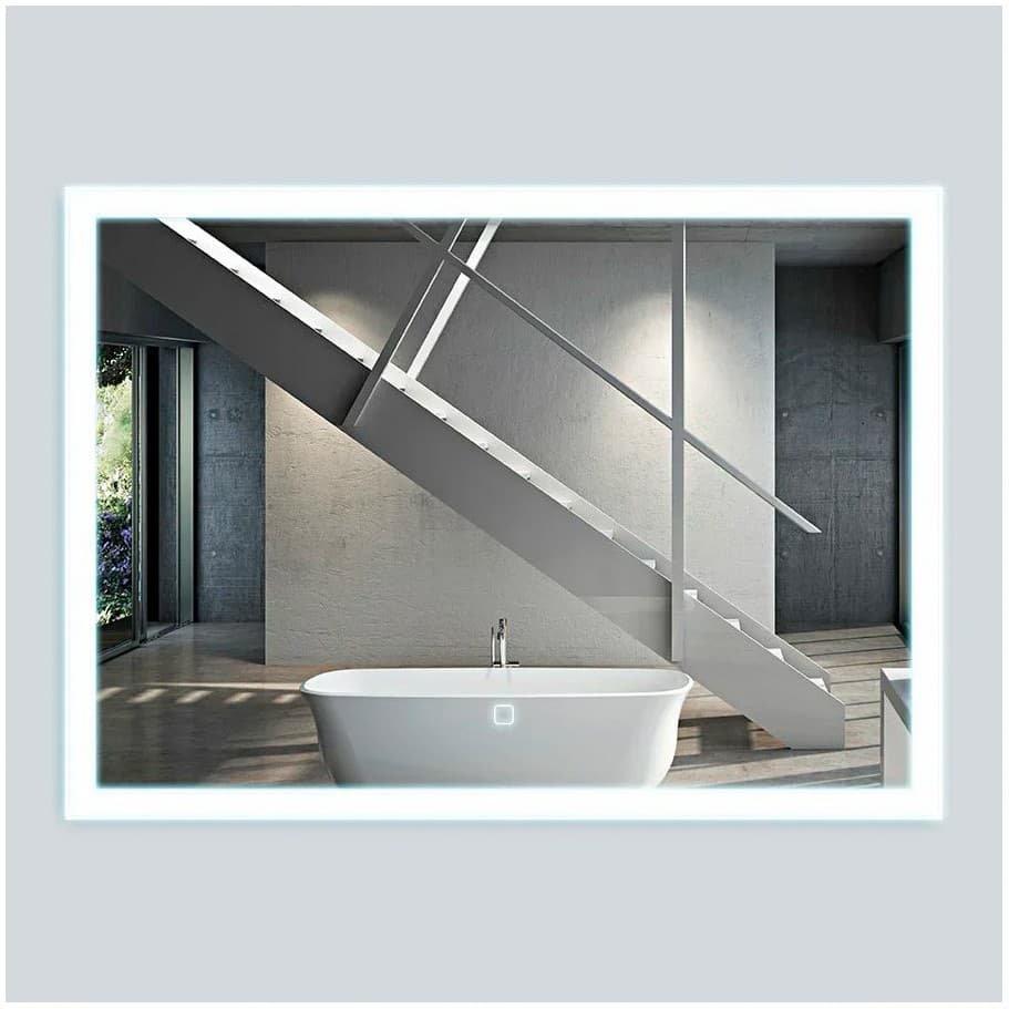 Зеркало Vincea (Винчея) LED VLM-2B800 800х600 c сенсорным выключателем и диммером VLM-2B800