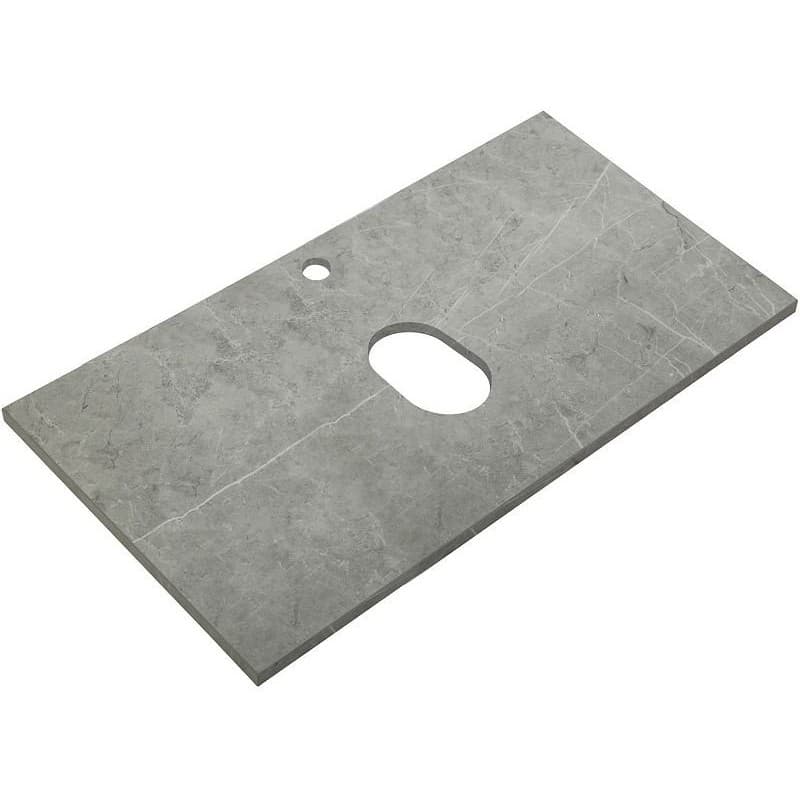 Столешница из керамогранита BelBagno (Бельбагно) 800x460 KEP-80-MGL Marmo Grigio Lucido