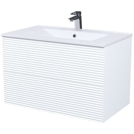 Тумба с умывальником Iddis (Иддис) Bild, подвесная, 80 см, белый, BIL80W0i95K
