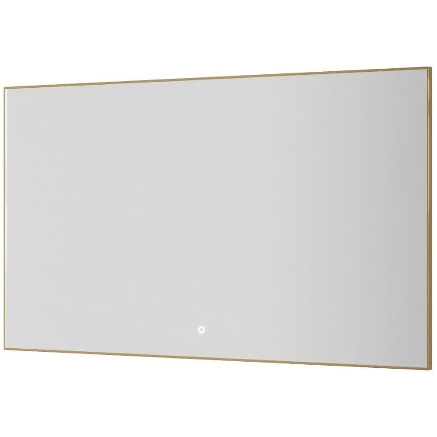 Зеркало Богеме Modern Черный 70х120 мм543-120-G, Boheme с подсветкой, прямоугольное, метал, глянцевое