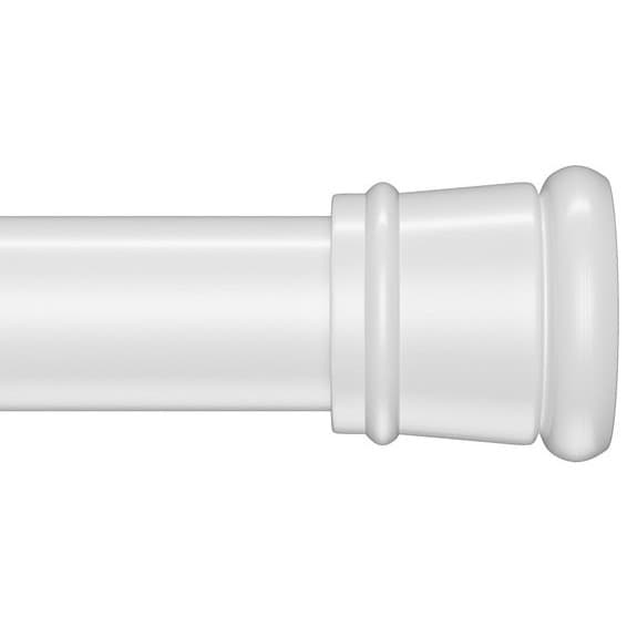 Карниз для ванной комнаты Iddis (Иддис) Elegante, 110-200 см, белый, SRW0120i14