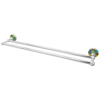 Штанга для полотенец двойная Wasserkraft (Васеркрафт) Diemel K-2200 K-2240 9062576