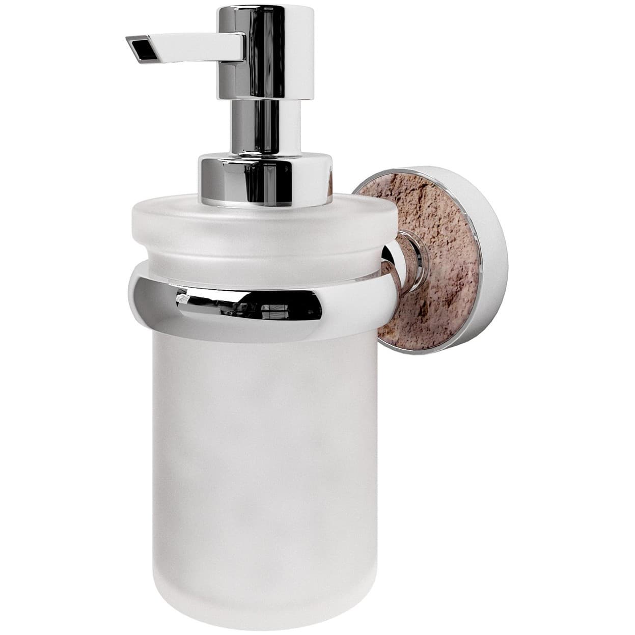 Дозатор для жидкого мыла Wasserkraft (Васеркрафт) Nau K-7799 хром