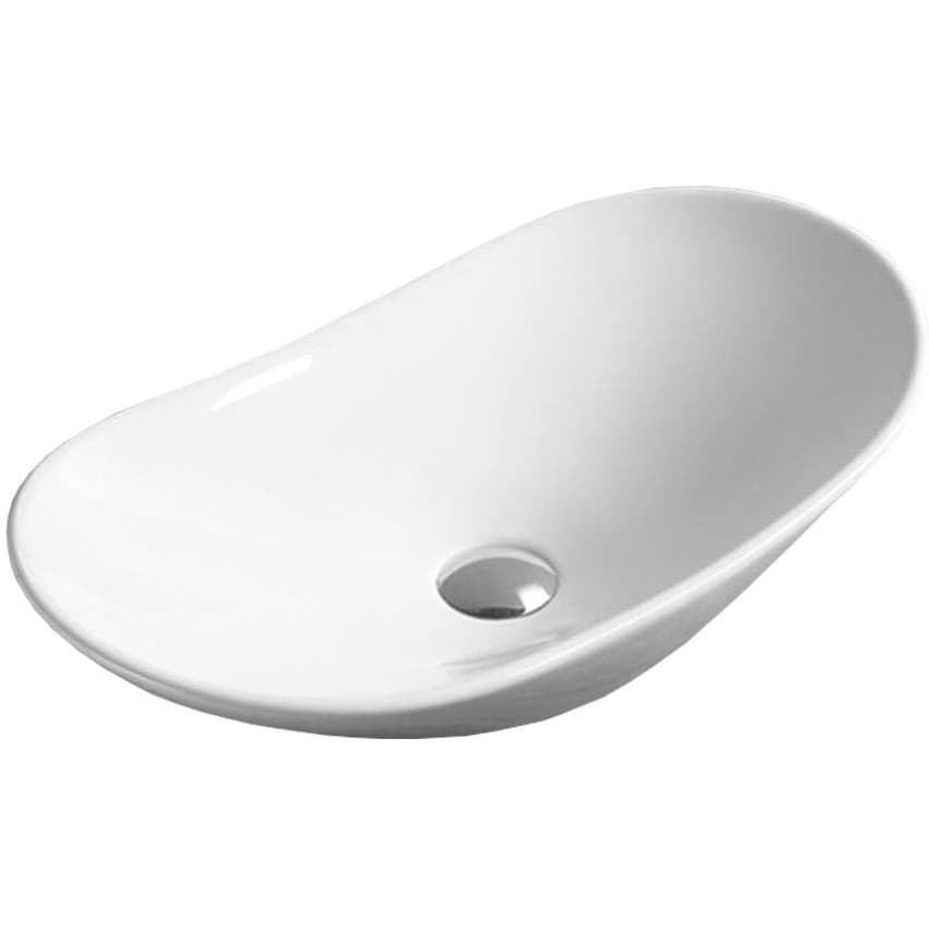 Раковина керамическая Vincea (Винчея) VBS-508, 615х360х155, накладная, цвет белый