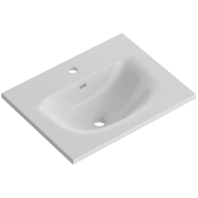 Керамическая раковина BelBagno (Бельбагно) BB-8099-3-40, 410x410x150 белый