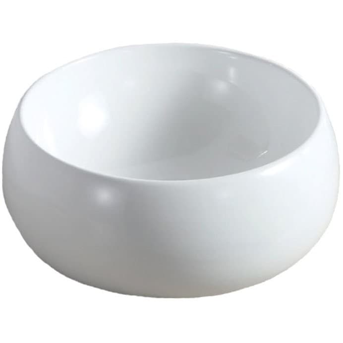 Раковина керамическая BelBagno (Бельбагно) BB1065 400х400х160 накладная, цвет белый