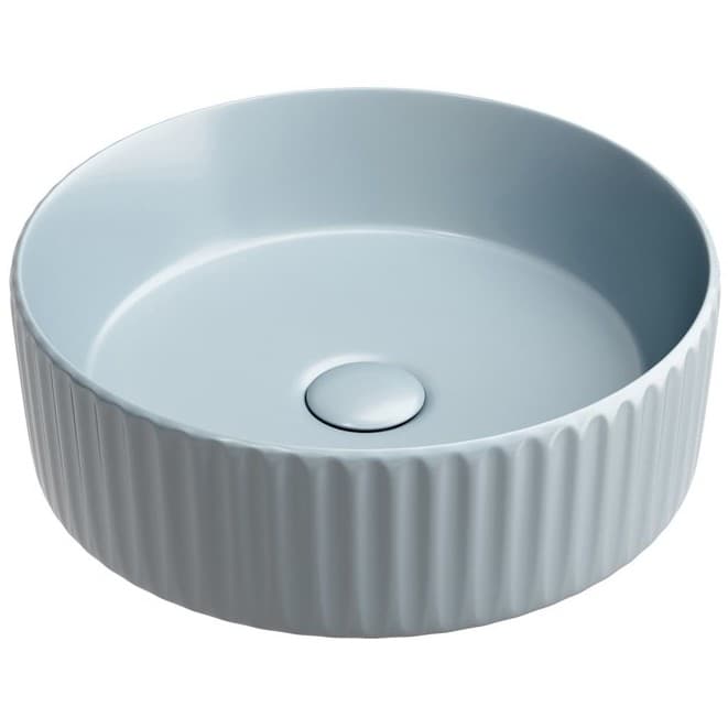 Раковина Ceramicanova (Керамиканова) Element накладная 115х360х360 мм CN6057MHL Серо-Голубой Матовый