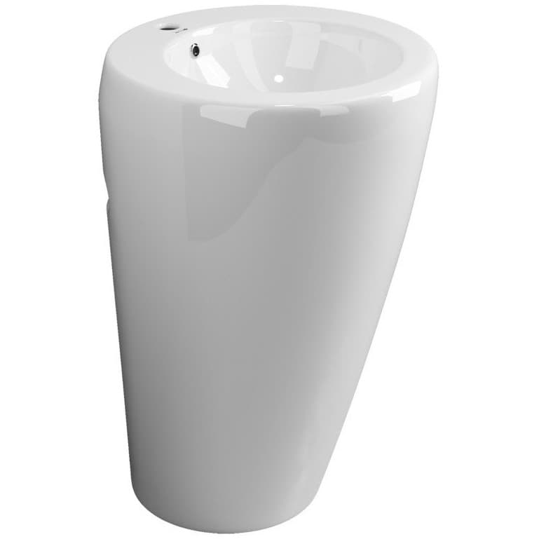 Раковина Ceramicanova (Керамиканова) 850 напольная 850х550х515 мм CN1807 Белый