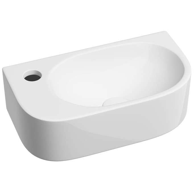 Раковина Ceramicanova (Керамиканова) Element подвесная 110х408х223 мм CN6066R Белый