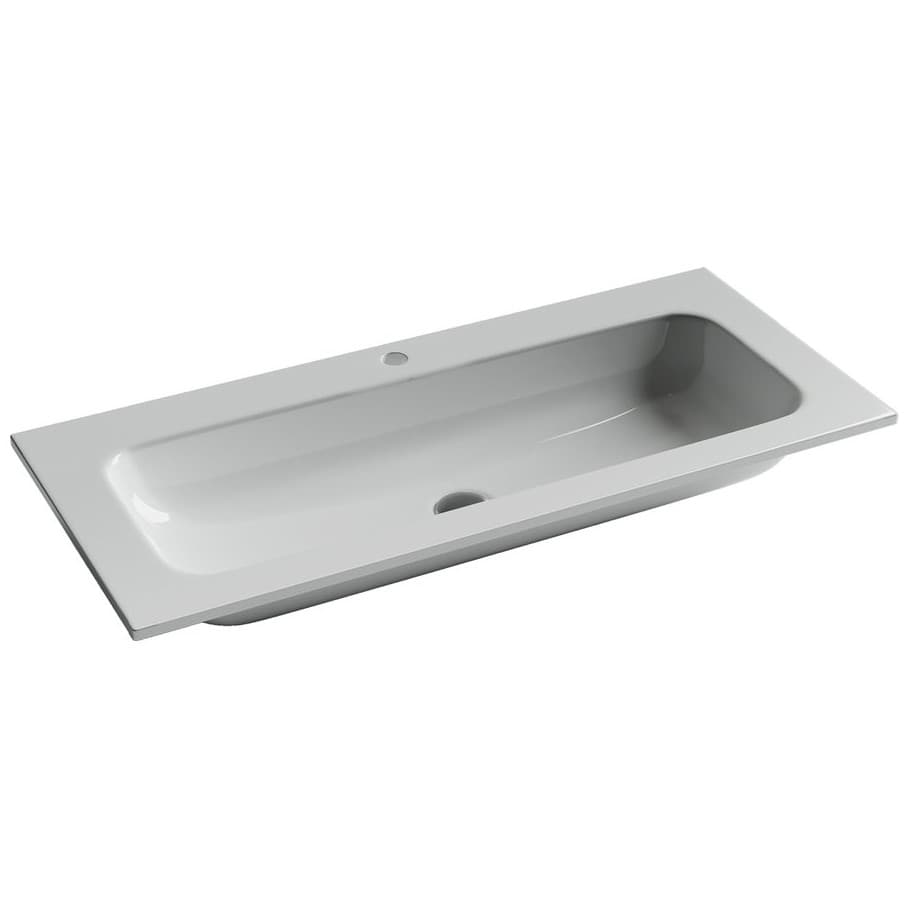 Раковина Ceramicanova (Керамиканова) Grace накладная 137х1010х457 мм CN7013 Белый