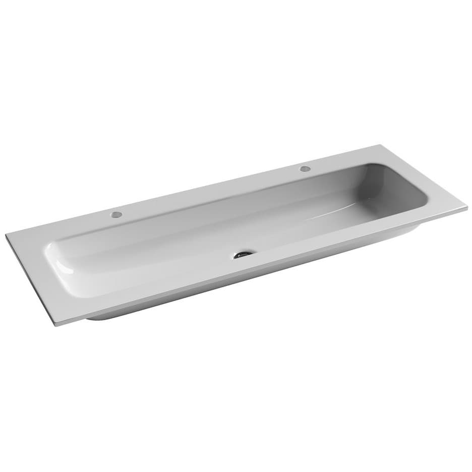 Раковина Ceramicanova (Керамиканова) Grace накладная 137х1210х457 мм CN7016 Белый